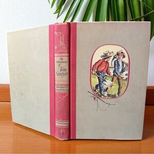 Vintage The Adventures of Tom Sawyer by Mark Twain - 1946 Illustrated